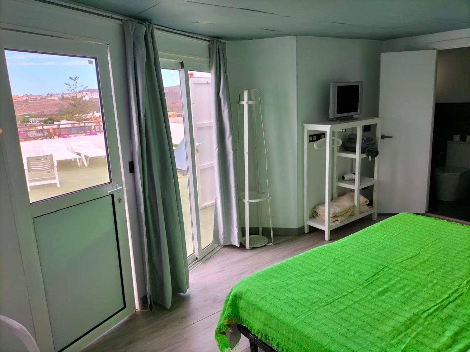 Vv Las Buganvillas Maspalomas - Cocina Y Habitaciones Con Banos Privados Zewnętrze zdjęcie